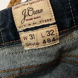 J. Crew Jeans 484 31x32